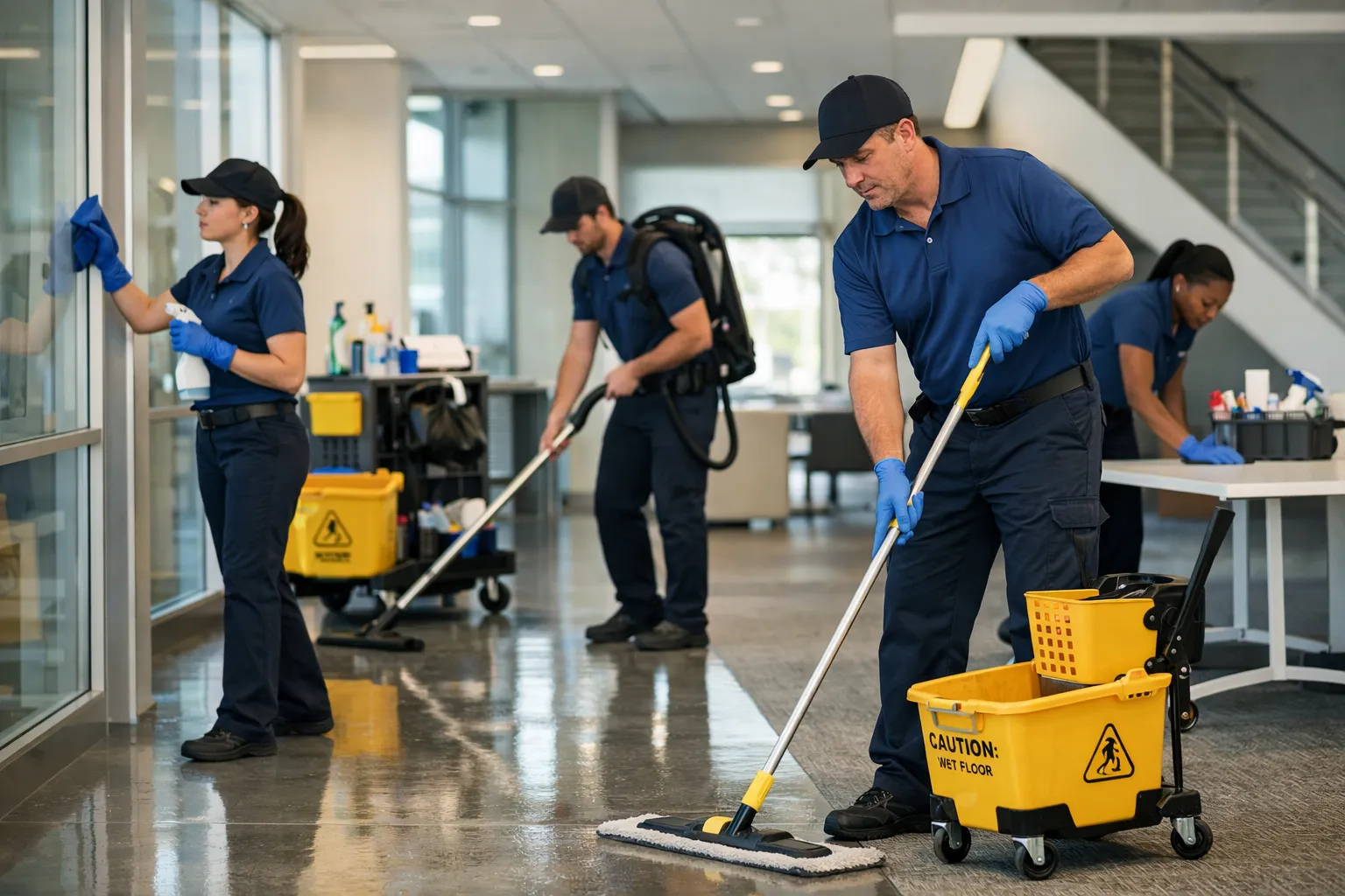 Staffclean Reinigungsteam
