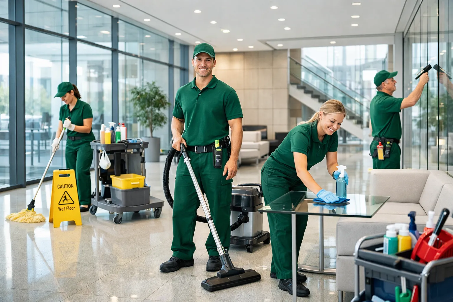 Staffclean Reinigungsdienstleistungen – professionelle Gebäudereinigung in Schleswig-Holstein und Hamburg